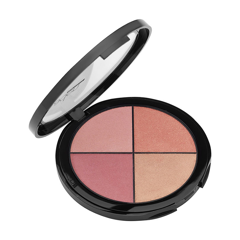 Палетка рум'ян для обличчя Aden Cosmetics Blusher Palette, 22 г