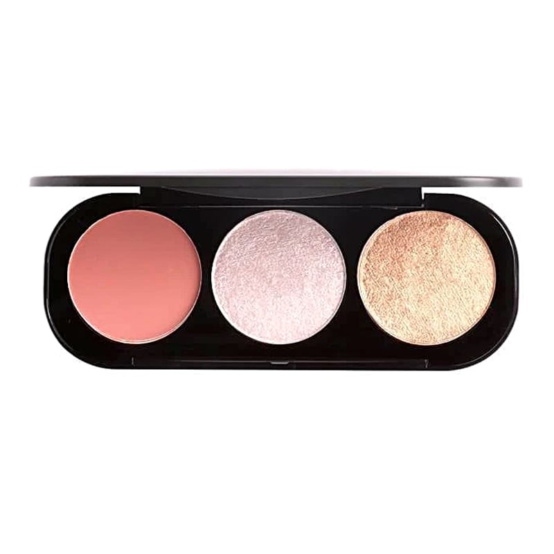 Палетка рум'ян і хайлайтерів для обличчя Focallure Blush &amp; Highlight Makeup Palette 03 Maple Leaf Pink, 10.5 г